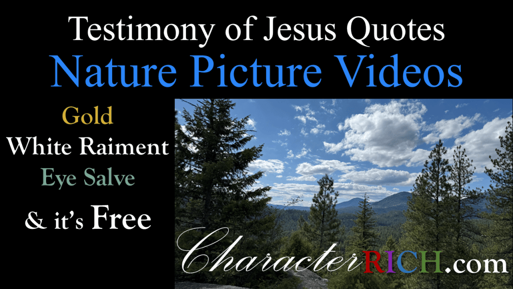 CharacterRICH – Helping Adventists have the Character of Christ.